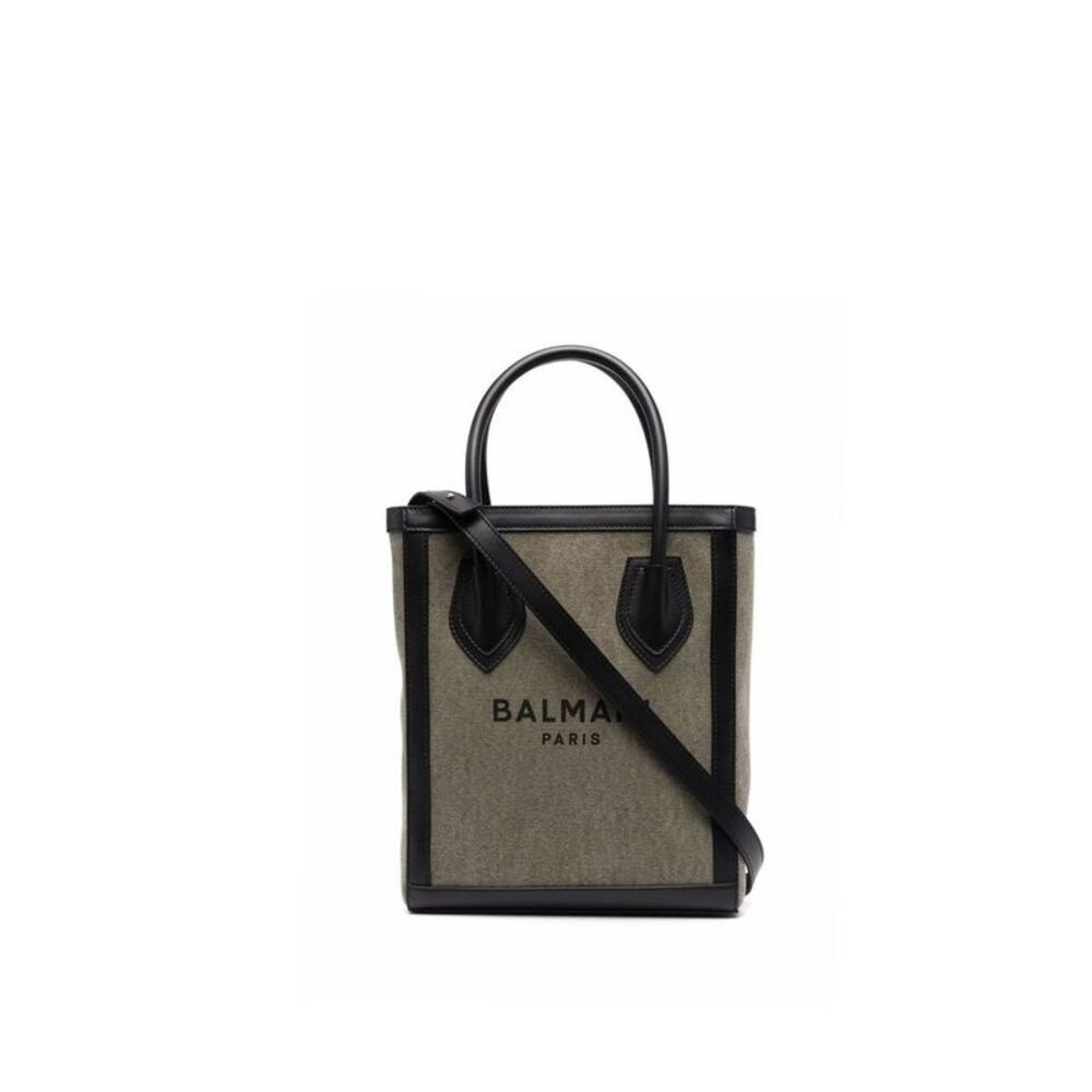 Balmain Bicolor Cotton Tote Women's Bag